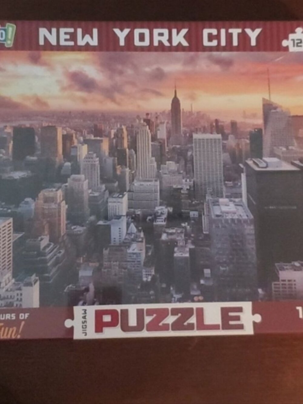 Go! Games New York City, 1000 Piece Jigsaw Puzzle Brand New.